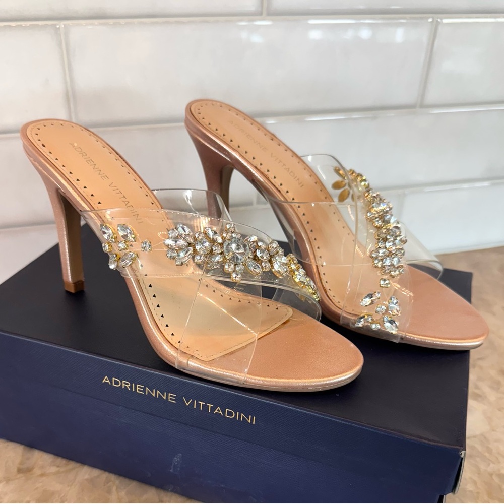 Adrienne Vittadini Crystal Heels